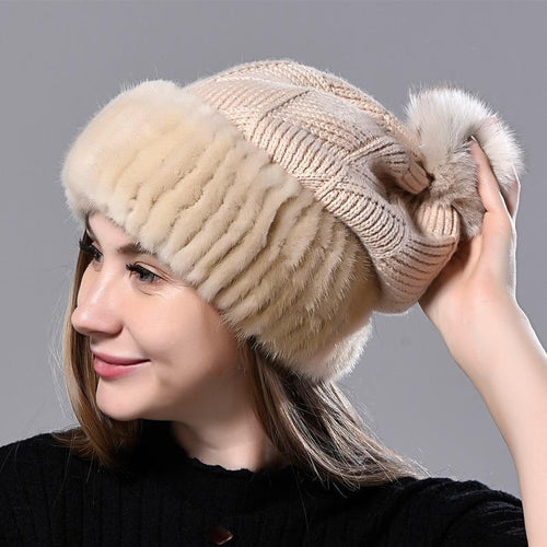 Emma Knitted Beanie-Hats-Arimonz-Arimonz