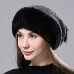 Emma Knitted Beanie-Hats-Arimonz-Black-Arimonz