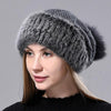 Emma Knitted Beanie-Hats-Arimonz-Dark Gray-Arimonz