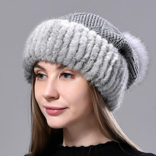 Emma Knitted Beanie-Hats-Arimonz-Gray-Arimonz
