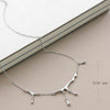 Falling Rain Choker Necklace for Women Simple Necklace Jewelry-Necklaces-Arimonz-Arimonz
