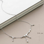 Falling Rain Choker Necklace for Women Simple Necklace Jewelry-Necklaces-Arimonz-Arimonz