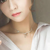 Falling Rain Choker Necklace for Women Simple Necklace Jewelry-Necklaces-Arimonz-Arimonz