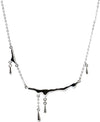 Falling Rain Choker Necklace for Women Simple Necklace Jewelry-Necklaces-Arimonz-Arimonz