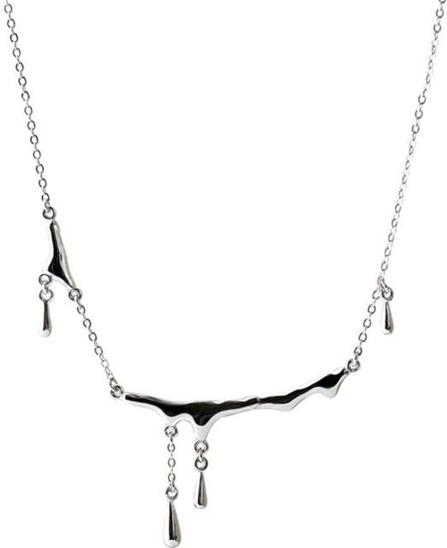 Falling Rain Choker Necklace for Women Simple Necklace Jewelry-Necklaces-Arimonz-Arimonz