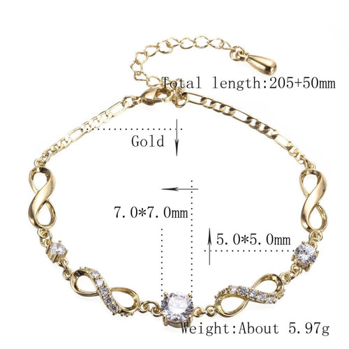 Fashion Bohemian Anklet For Women Gold Leg Chain Big Rhinestone Anklet-Anklets-Arimonz-Arimonz