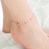 Fashion Bohemian Anklet For Women Gold Leg Chain Big Rhinestone Anklet-Anklets-Arimonz-Arimonz