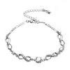 Fashion Bohemian Anklet For Women Gold Leg Chain Big Rhinestone Anklet-Anklets-Arimonz-Sliver-Arimonz