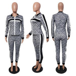 Fashion Casual Commuter Two-Piece Ladies Suit Women Jumpsuit-Casual Jumpsuits & Rompers-Arimonz-Black-S-Arimonz