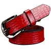 Fashion Genuine Leather Belts For Women Design Pin Buckle Belt-Women's Belts-Arimonz-Arimonz