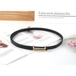 Fashion Leather Thin Belt Women Personality Metal Buckle Waist Belt-Belts-Arimonz-Styles 2-Arimonz