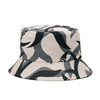 Fashion Reversible Leaf Print Bucket Hat Summer Sun Caps For Women-Bucket Hats-Arimonz-Arimonz