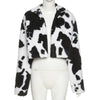 Faux Fur Coat Long Sleeve Women Cardigan Jackets Warm Faux Fur Jacket-Fuzzy Jackets-Arimonz-Arimonz