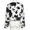 Faux Fur Coat Long Sleeve Women Cardigan Jackets Warm Faux Fur Jacket-Fuzzy Jackets-Arimonz-Arimonz