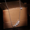 Feather Leaf Dazzling Necklace-Necklaces-Arimonz-Arimonz