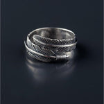 Feathers Arrow Adjustable Women Ring Personality Ring-Rings-Arimonz-Arimonz
