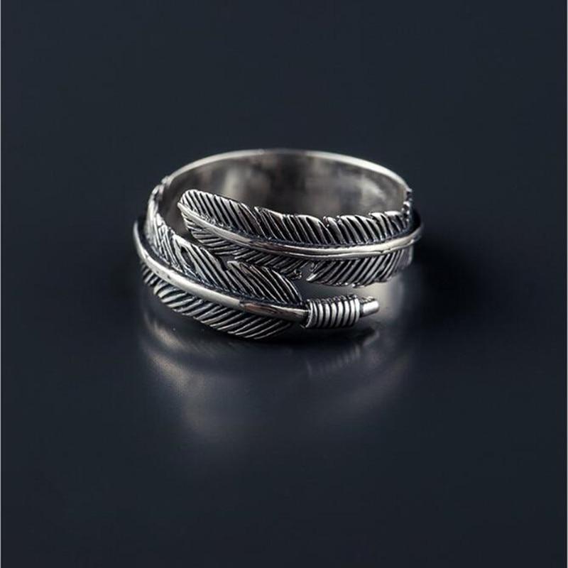 Feathers Arrow Adjustable Women Ring Personality Ring-Rings-Arimonz-Arimonz
