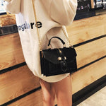 Fiona Chain Crossbody Bag-Handbags-Arimonz-Black-Arimonz