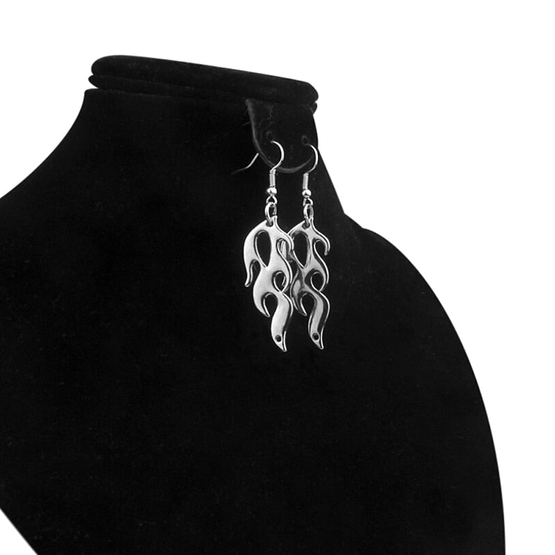 Flame Earrings Style Earrings for Women Jewelry Drop Earrings-Earrings-Arimonz-Arimonz