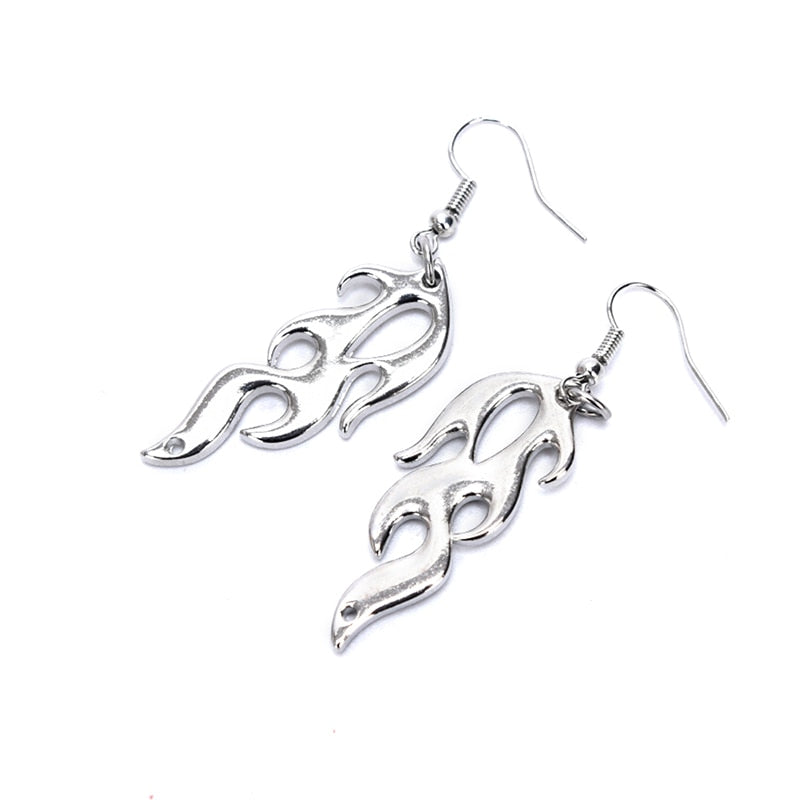 Flame Earrings Style Earrings for Women Jewelry Drop Earrings-Earrings-Arimonz-Arimonz