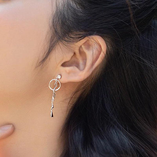 Flamingo Stud Earrings For Women Dangle Fashion Earrings-Earrings-Arimonz-Arimonz