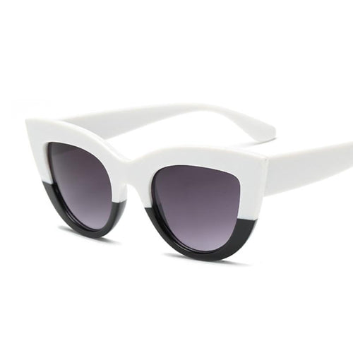 Flat Top Cat Eye Sunglasses For Women-Sunglasses-Arimonz-Arimonz