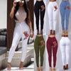 Floral Embroidered High Waist Skinny Jean-Skinny Jeans-Arimonz-Arimonz