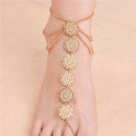 Flower Craving Vintage Anklet Jewelry-Anklets-Arimonz-Arimonz