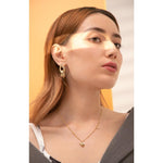 Flower Pendant Dangle Necklace Trendy Jewelry for Women Collar Necklace-Necklaces-Arimonz-Arimonz