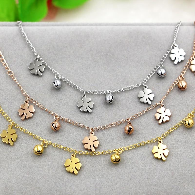 Flowers And Bell Anklets For Women Fashionable Women Jewelry Anklets-Anklets-Arimonz-Arimonz