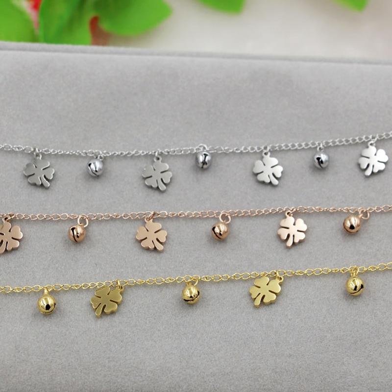 Flowers And Bell Anklets For Women Fashionable Women Jewelry Anklets-Anklets-Arimonz-Arimonz