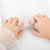 Flying Bird and Fish Couple Ring Romantic Resizable Couple Ring-Rings-Arimonz-Arimonz