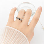 Flying Bird and Fish Couple Ring Romantic Resizable Couple Ring-Rings-Arimonz-Arimonz