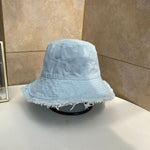 Foldable Bucket Hat Sun Visor UV Protection Sun Hat Bucket Beach Cap-Bucket Hats-Arimonz-Blue-Arimonz