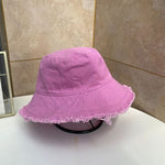 Foldable Bucket Hat Sun Visor UV Protection Sun Hat Bucket Beach Cap-Bucket Hats-Arimonz-purple-Arimonz