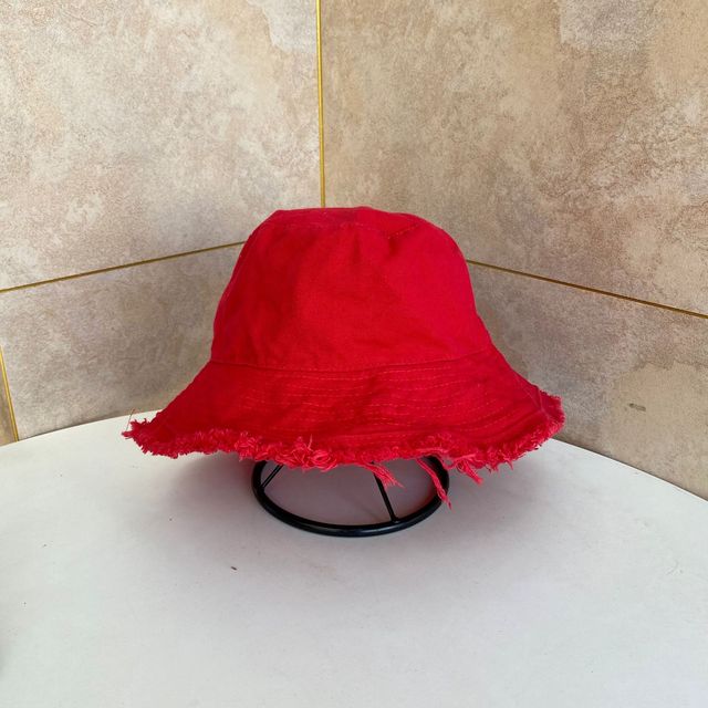 Foldable Bucket Hat Sun Visor UV Protection Sun Hat Bucket Beach Cap-Bucket Hats-Arimonz-Red-Arimonz
