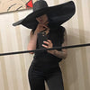 Foldable Women Oversized Hat Large Brim Summer Sun Beach Hats-Summer Hats-Arimonz-Arimonz