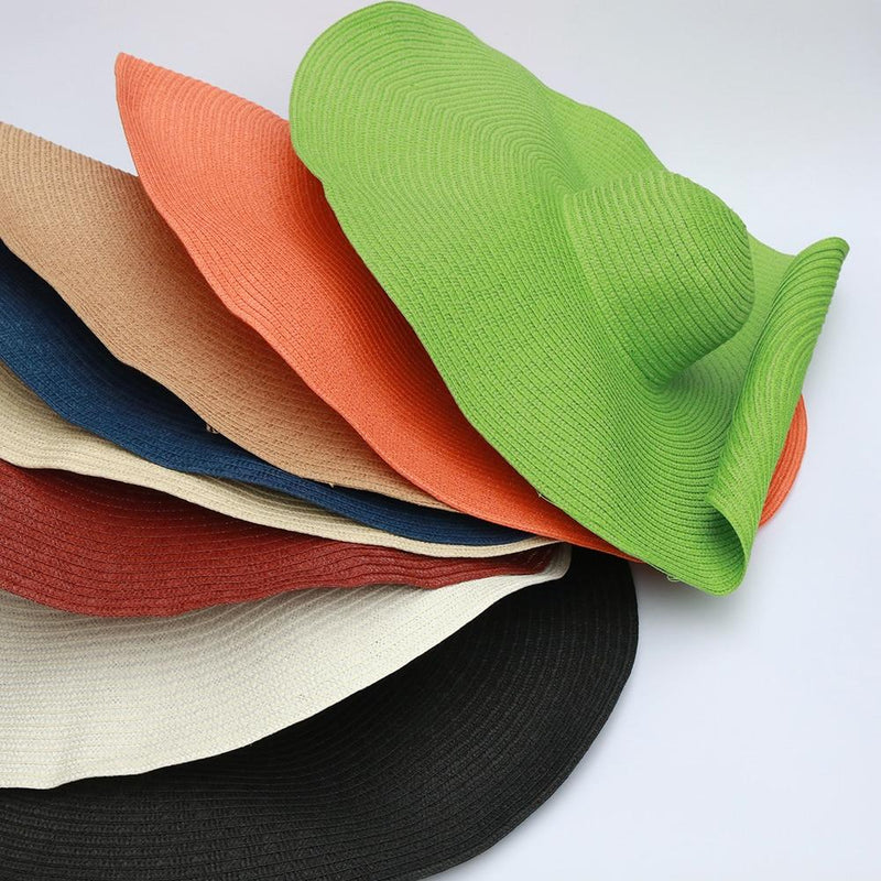 Foldable Women Oversized Hat Large Brim Summer Sun Beach Hats-Summer Hats-Arimonz-Arimonz