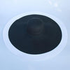 Foldable Women Oversized Hat Large Brim Summer Sun Beach Hats-Summer Hats-Arimonz-black white-Arimonz