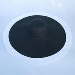 Foldable Women Oversized Hat Large Brim Summer Sun Beach Hats-Summer Hats-Arimonz-black white-Arimonz