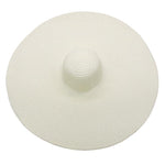 Foldable Women Oversized Hat Large Brim Summer Sun Beach Hats-Summer Hats-Arimonz-milk white-Arimonz