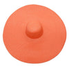 Foldable Women Oversized Hat Large Brim Summer Sun Beach Hats-Summer Hats-Arimonz-orange-Arimonz