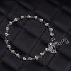 Foot Chain Hollow Plum Daisy Flowers Heart-Shaped Anklet For Women-Anklets-Arimonz-Arimonz