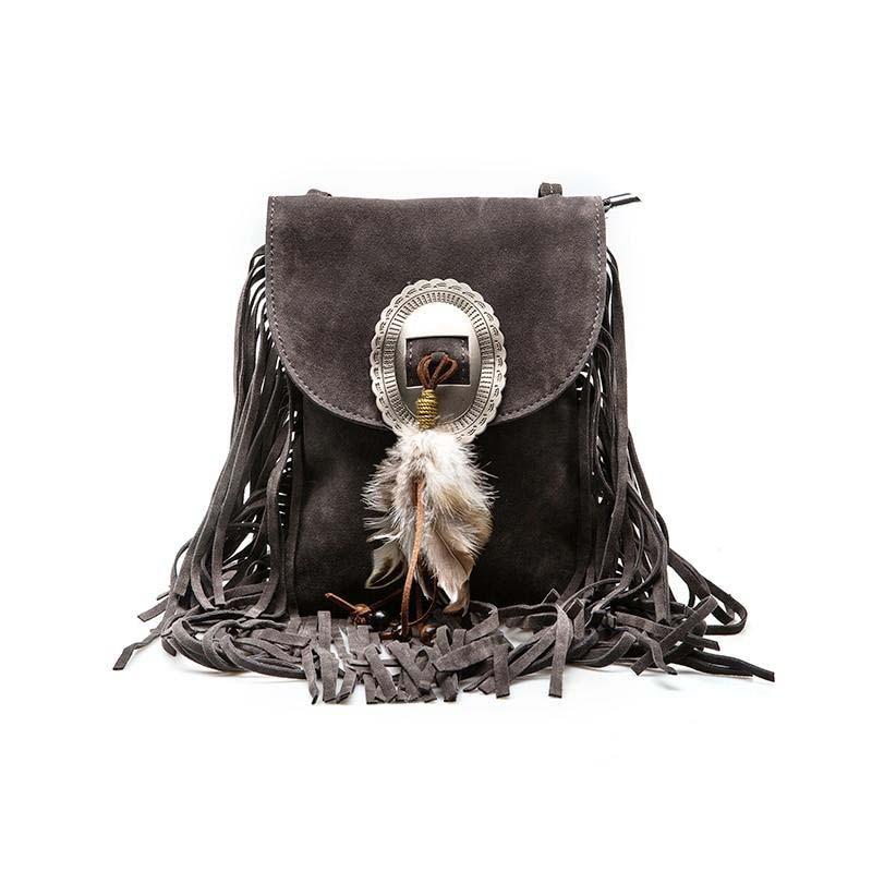 Fringe Tassel Crossbody Bag-Handbags-Arimonz-Arimonz