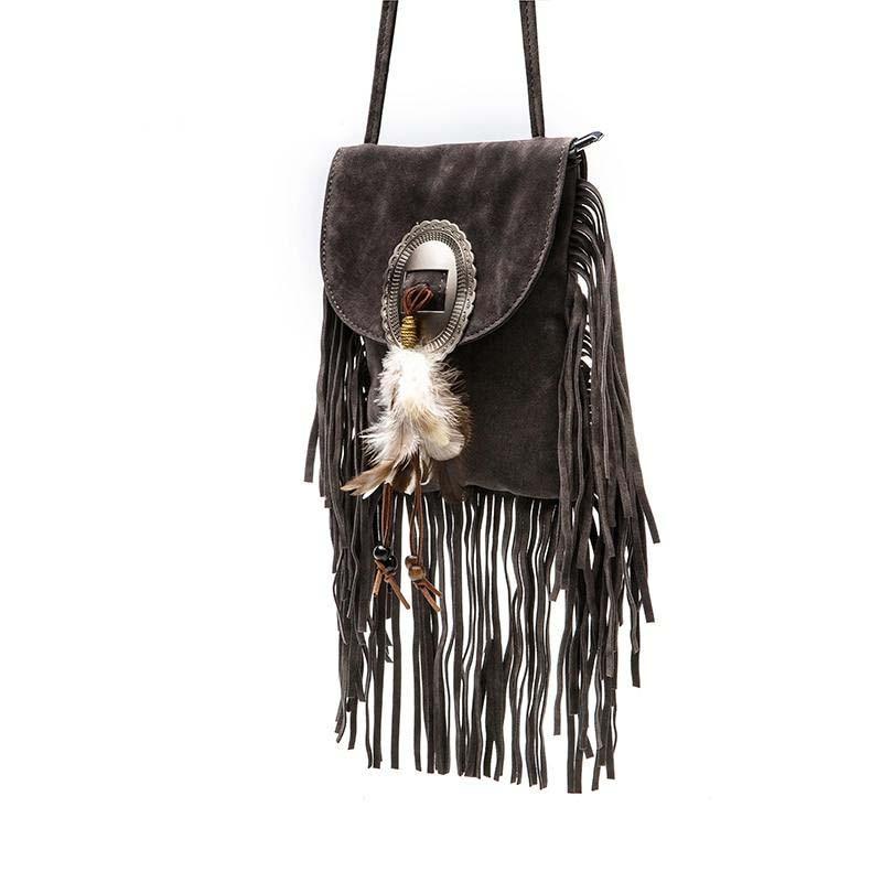 Fringe Tassel Crossbody Bag-Handbags-Arimonz-Arimonz