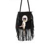 Fringe Tassel Crossbody Bag-Handbags-Arimonz-Black-Arimonz