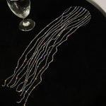 Full Rhinestone Headband for Women Long Tassel Crystal Hair Clip-Hair Accessories-Arimonz-Arimonz