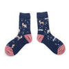 Funny Women Socks Cotton Unisex Crew Socks Women Streetwear Socks-Socks & Tights-Arimonz-Deers-Arimonz