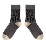 Funny Women Socks Cotton Unisex Crew Socks Women Streetwear Socks-Socks & Tights-Arimonz-Faces-Arimonz