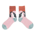 Funny Women Socks Cotton Unisex Crew Socks Women Streetwear Socks-Socks & Tights-Arimonz-Lady-Arimonz